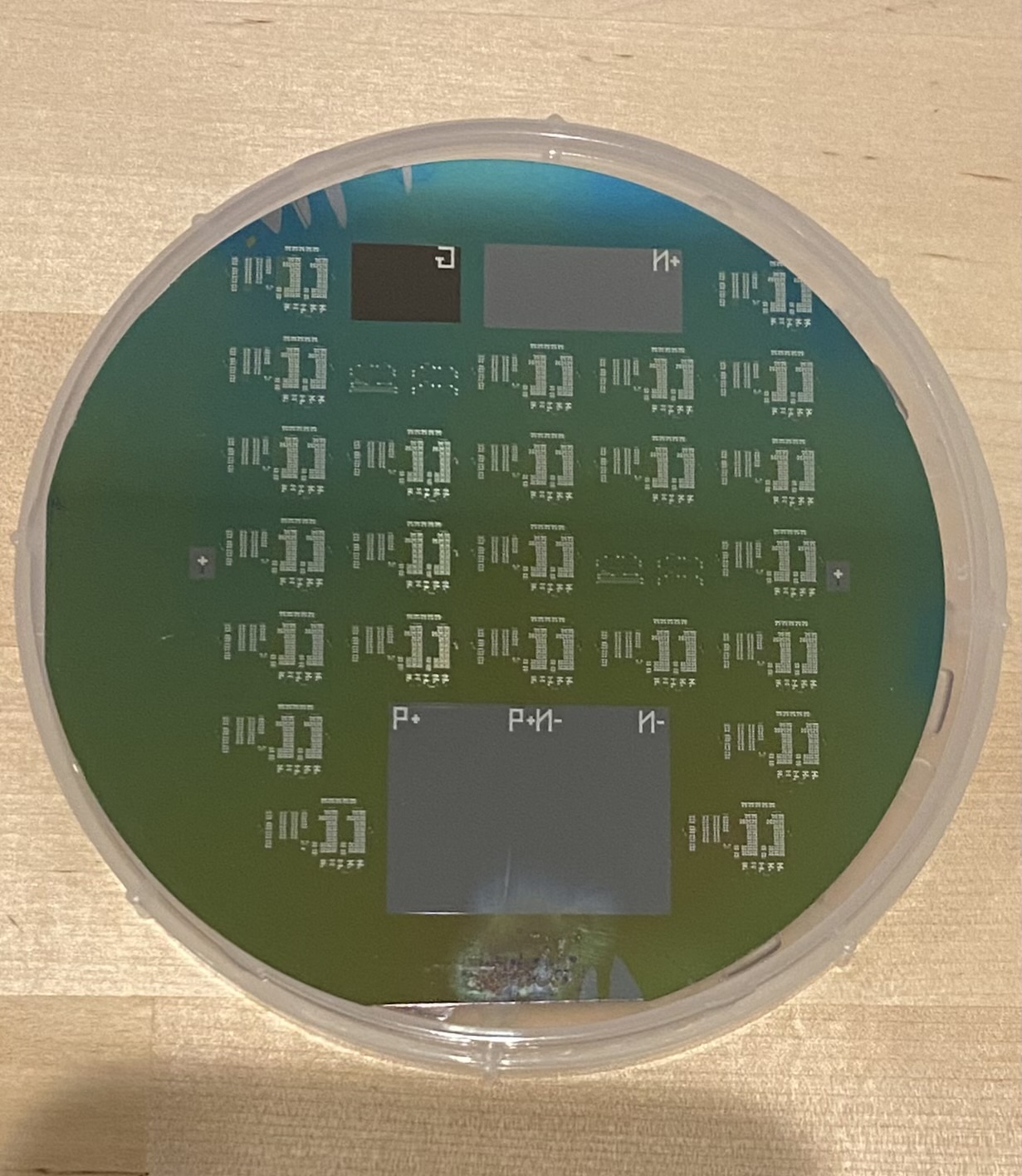 Figure F1: Final Wafer Produced.