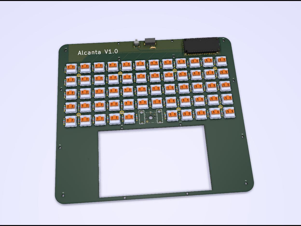 Alcanta - The Ortholinear Wireless Keyboard for IPad