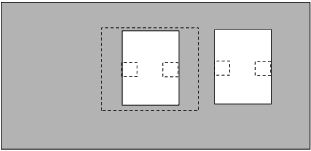Figure A32: Lab #10 Top view of Gate Oxide Windows(white squares). Todd Kaiser, EELE407-13